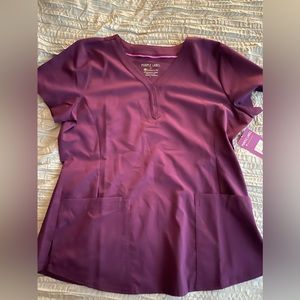 Healing hands scrub top